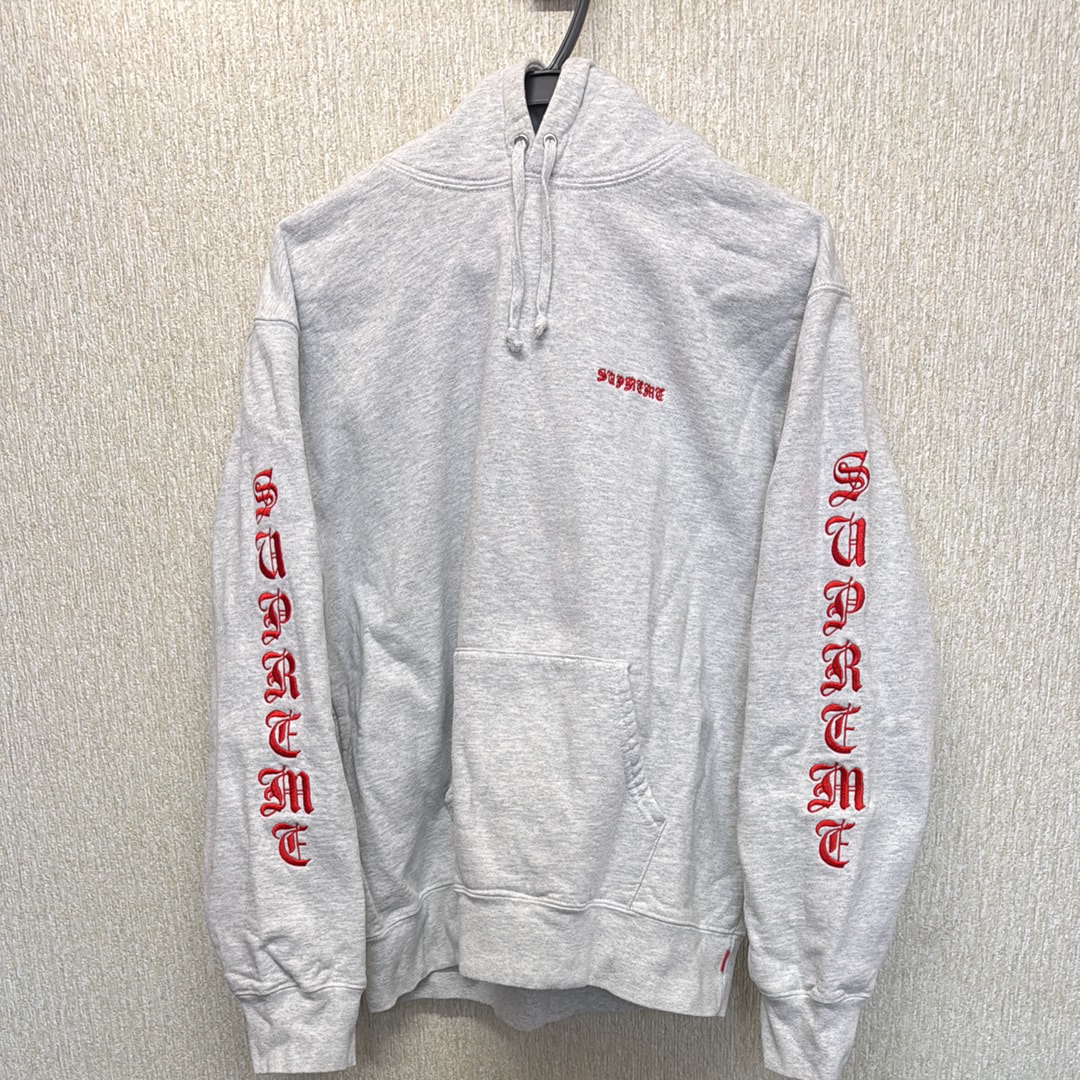 Supreme Peace Hooded Sweatshirt "Grey"