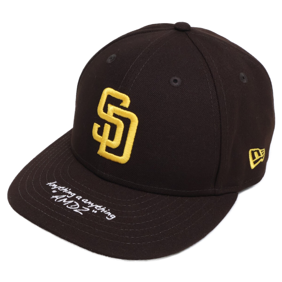 ニューエラ x RED SPIDER x MLB 【美品】AMDZ ロゴ刺繍 9FIFTY スナップバック キャップ