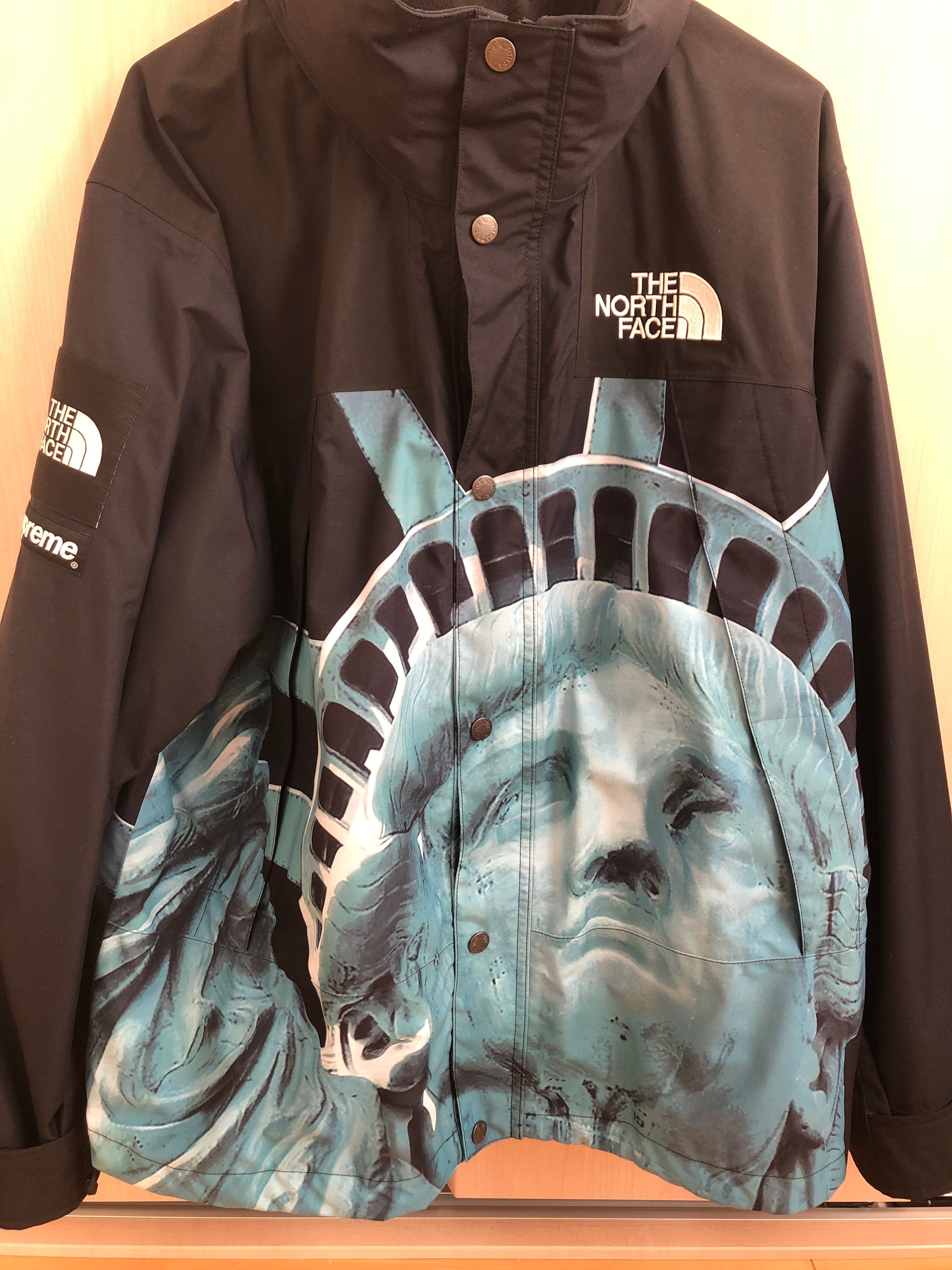 Supreme x The North Face Statue of Liberty Mountain Jacket "Black"