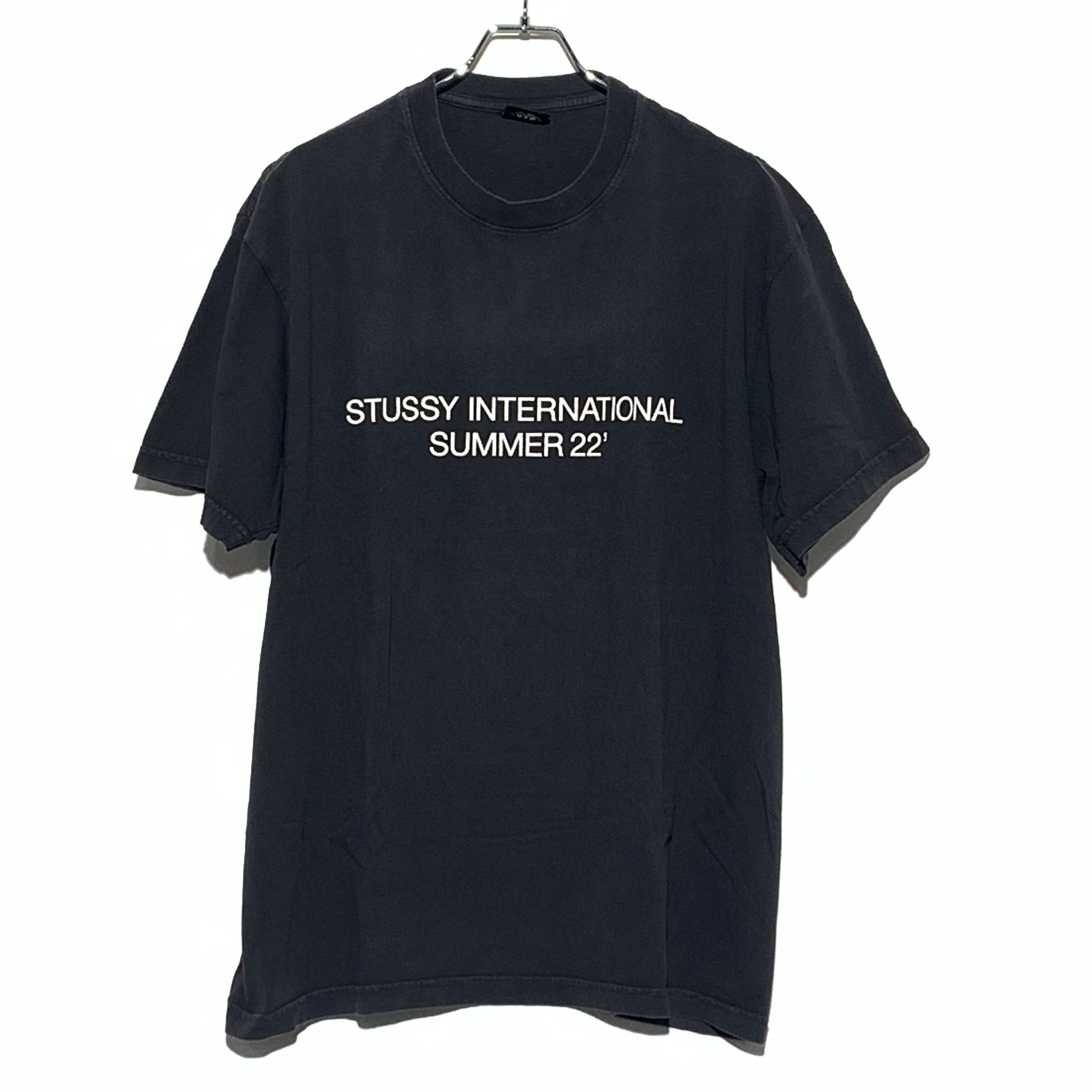 STUSSY INTERNATIONAL SUMMER 22TEE Black 