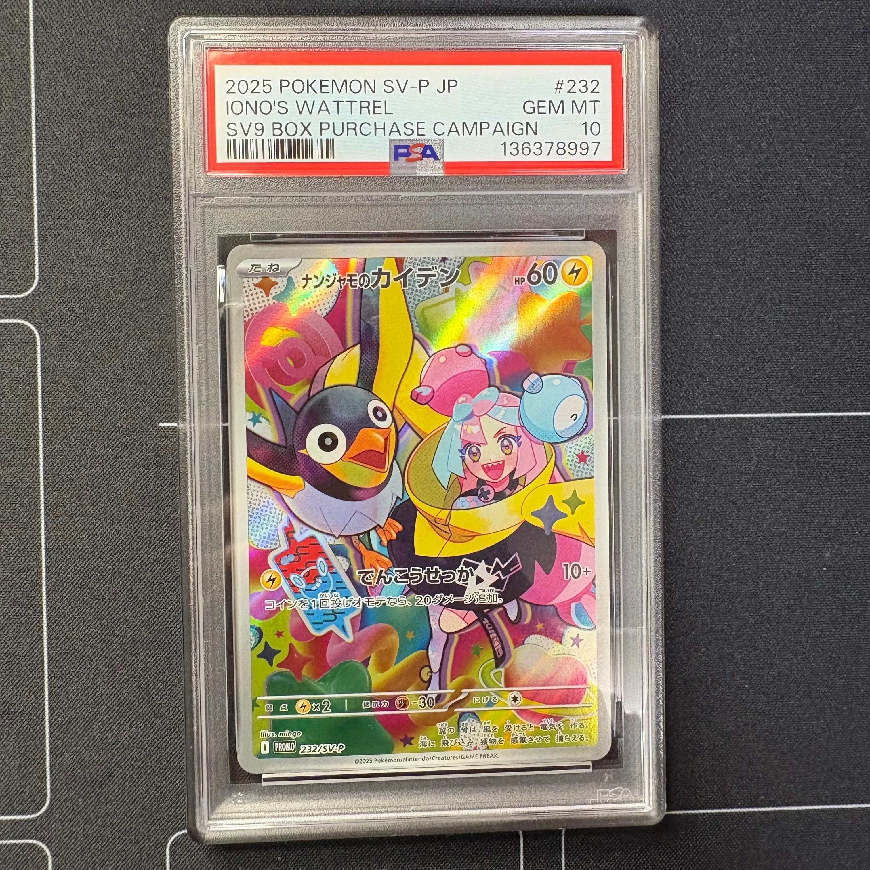 ナンジャモのカイデン P [SV-P 232](プロモーションカード「拡張パック バトルパートナーズ Box購入キャンペーン」)