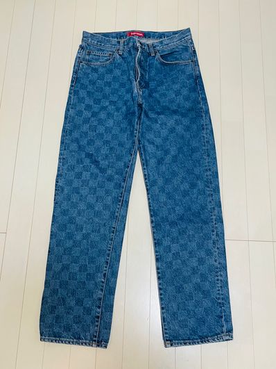 Supreme Regular Jean "Washed Blue"(21FW)