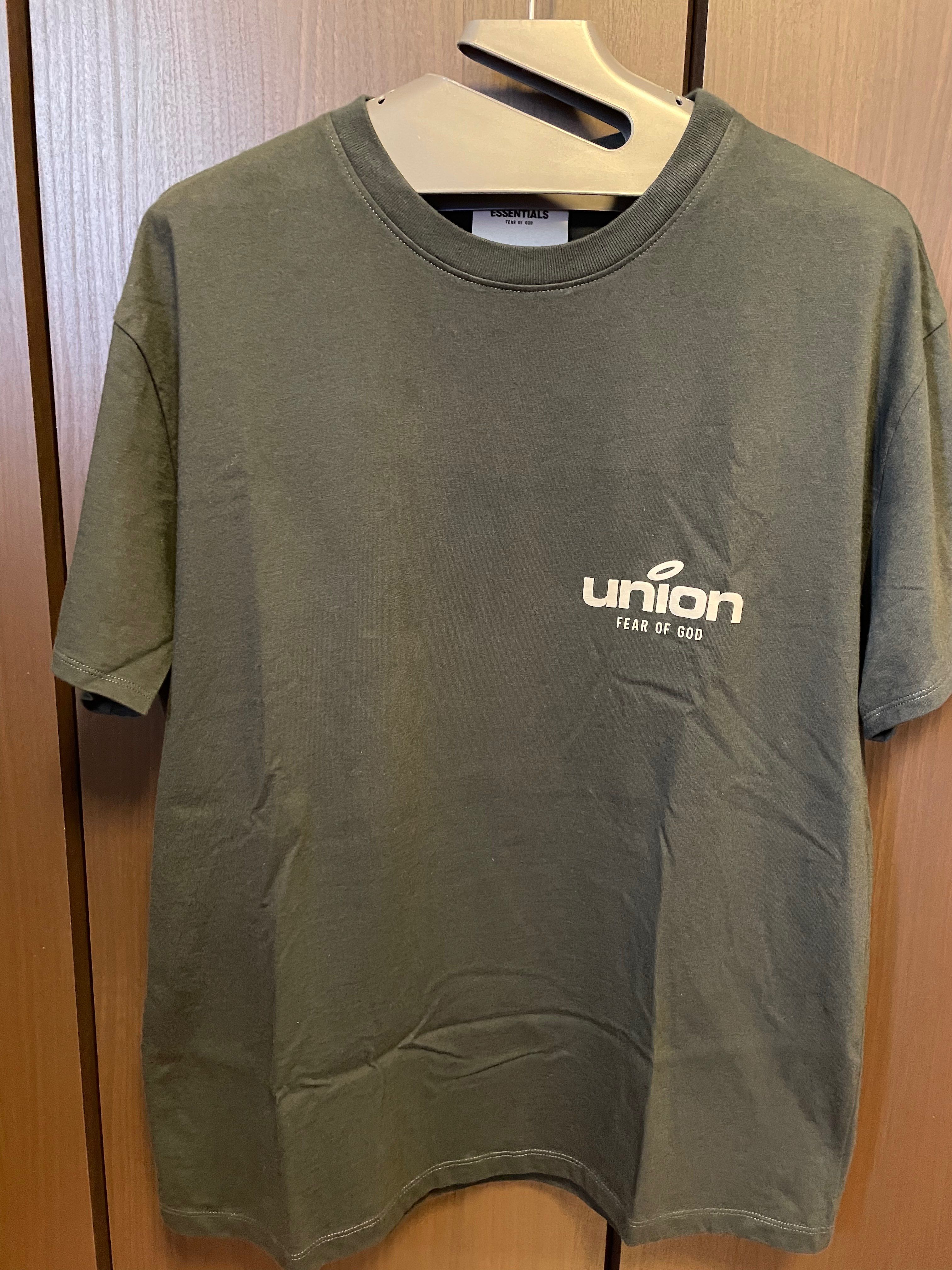 FEAR OF GOD ESSENTIALS × UNION Vintage Tee Vintage "Black"