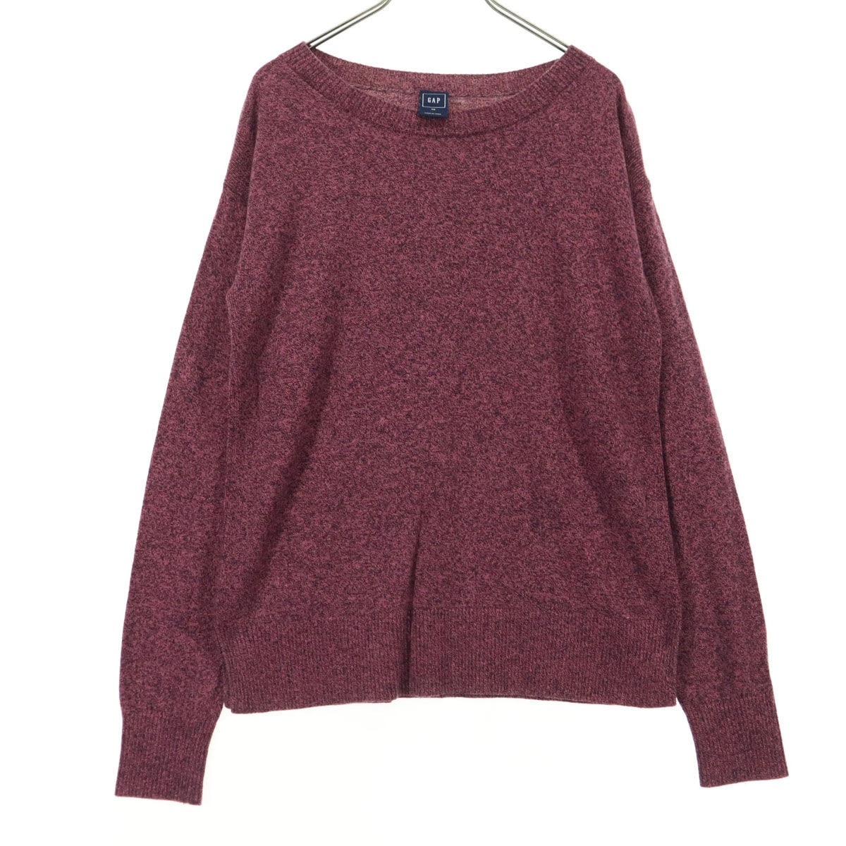 美品 GAP ギャップ 長袖 クルーネック ニット XS ピンク