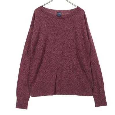 美品 GAP ギャップ 長袖 クルーネック ニット XS ピンク