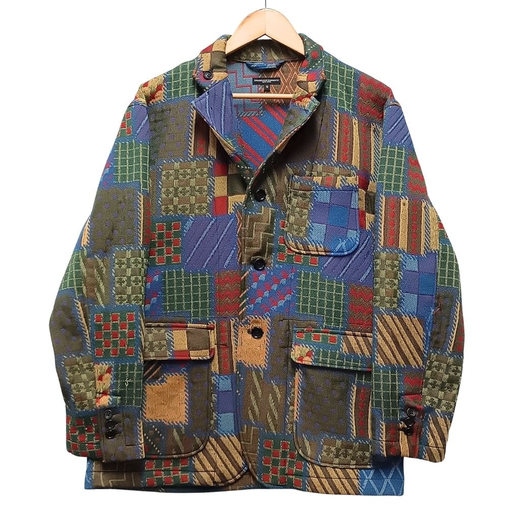 ENGINEERED GARMENTS エンジニアードガーメンツ パッチワーク ジャガード ロイタージャケット 56110