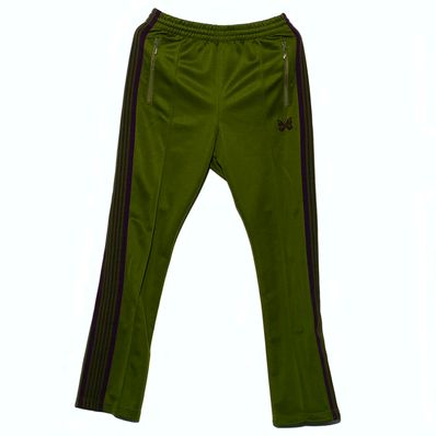 ニードルズ ナロートラックパンツポリスムース オリーブ