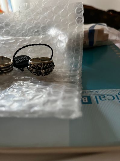 Chrome Hearts Classic Double Floral Cross Ring V2 (US1-8) "Silver"