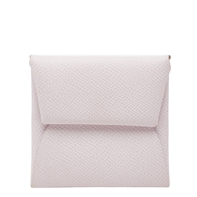 エルメス バスティア コインケース 小銭入れ U刻印 モーヴペール ピンク系 ヴォーエプソン レディース HERMES 【中古】