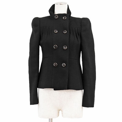 グッチ 総柄 ライニング ジャケット レディース ブラック 36 GUCCI