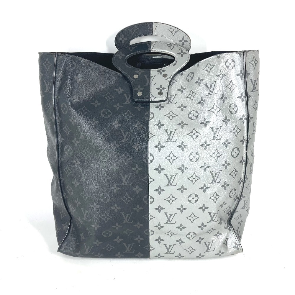ルイヴィトン LOUIS VUITTON スプリット トート M43816 モノグラムエクリプス ハンドバッグ カバン バイカラー バッグ トートバッグ モノグラムエクリプスキャンバス ブラック