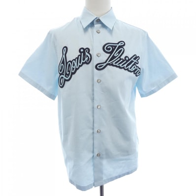 ルイヴィトン LOUIS VUITTON エンブロイダードショートスリーブコットンシャツ HRS14WJXU S/Sシャツ