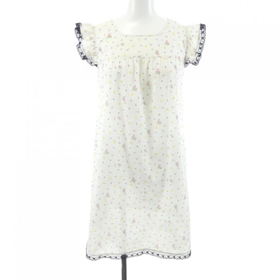 プラダ PRADA COTTON BATISTE MINI DRESS P3P32 SOOO 17ML ワンピース