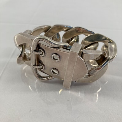 HERMES(エルメス) ブックルセリエ TGM Ag925 ブレスレット シルバー