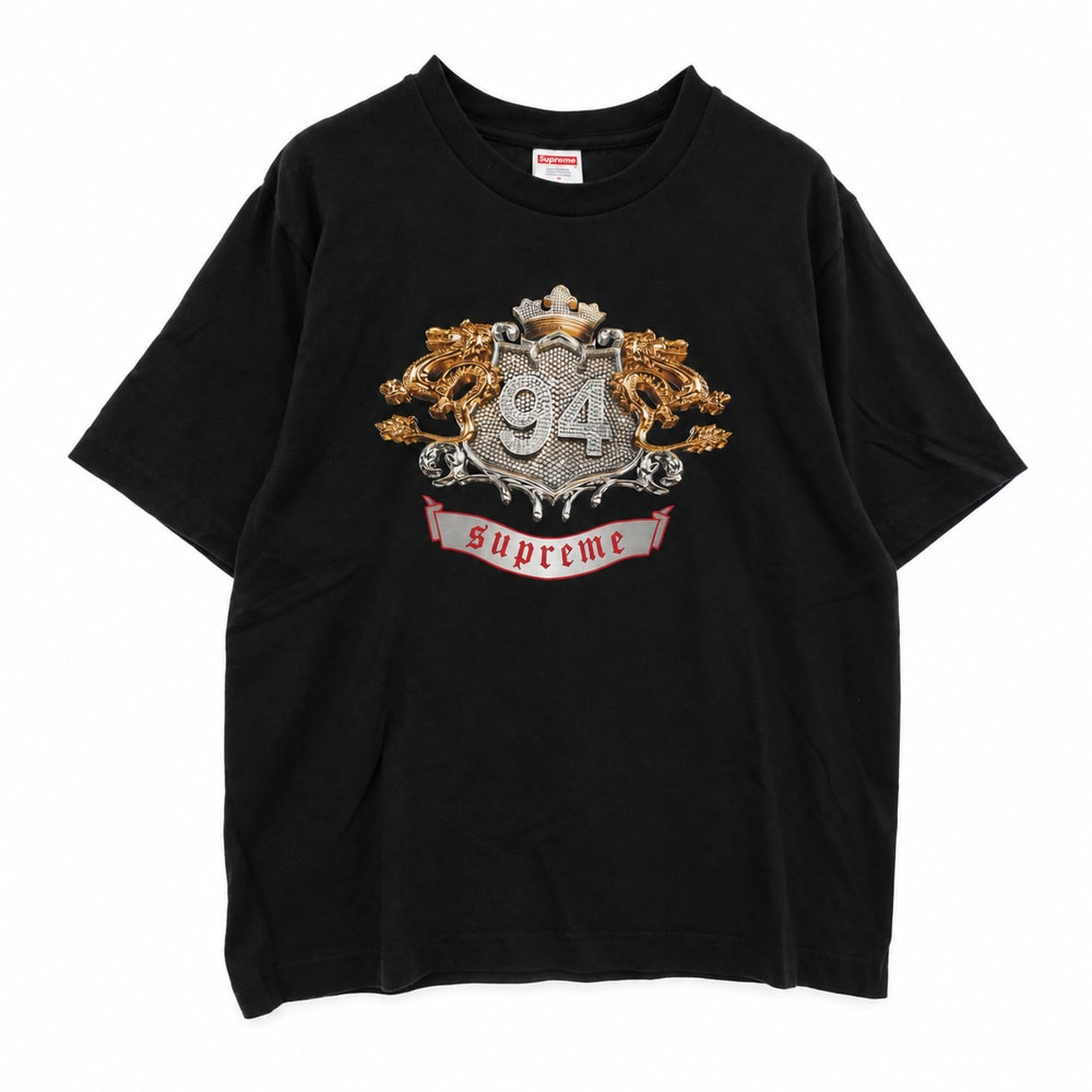 Supreme シュプリーム 24AW Diamonds Tee グラフィックプリント Tシャツ 半袖 カットソー ブラック系 S【中古】