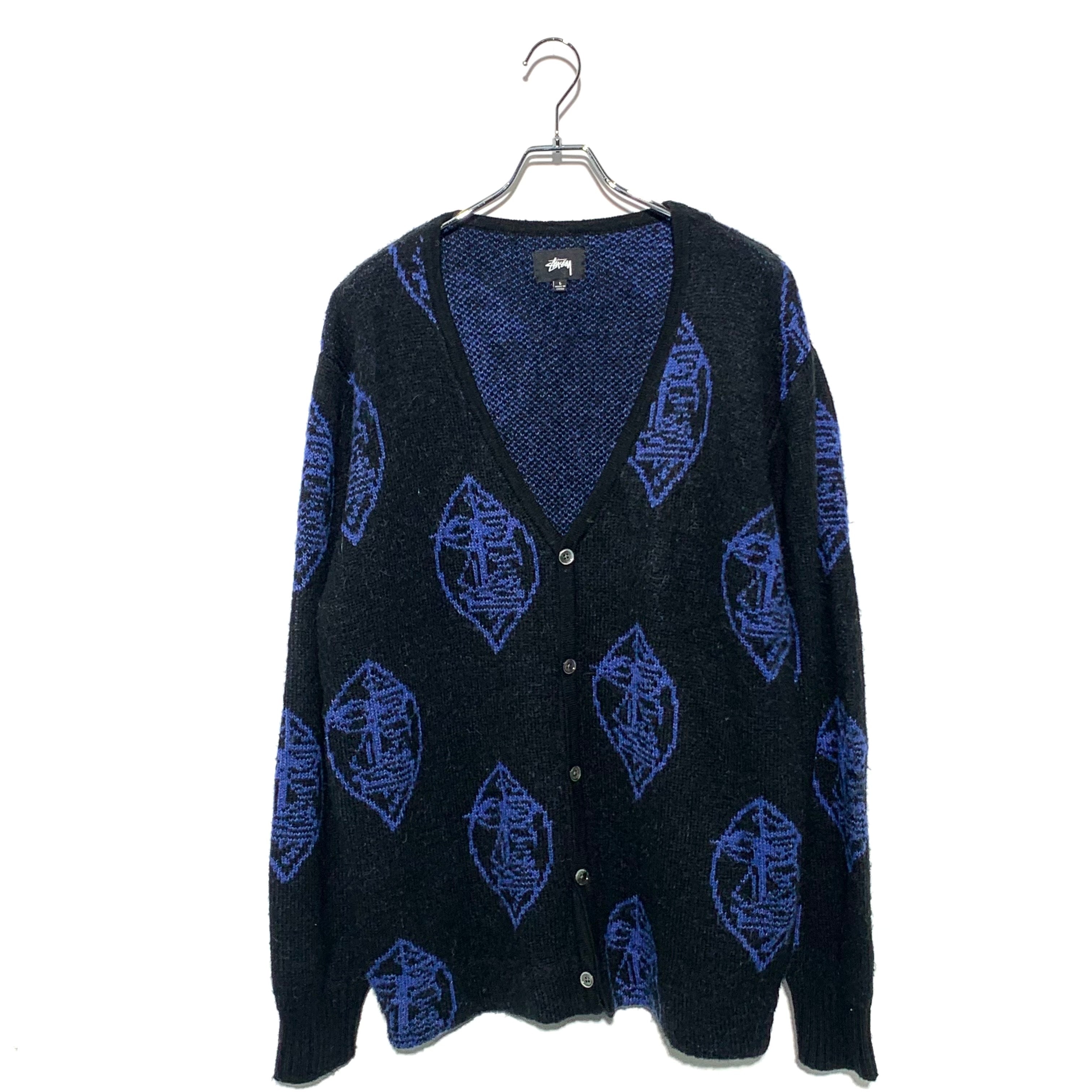 Stussy Mohair Mask Cardigan "Black"
