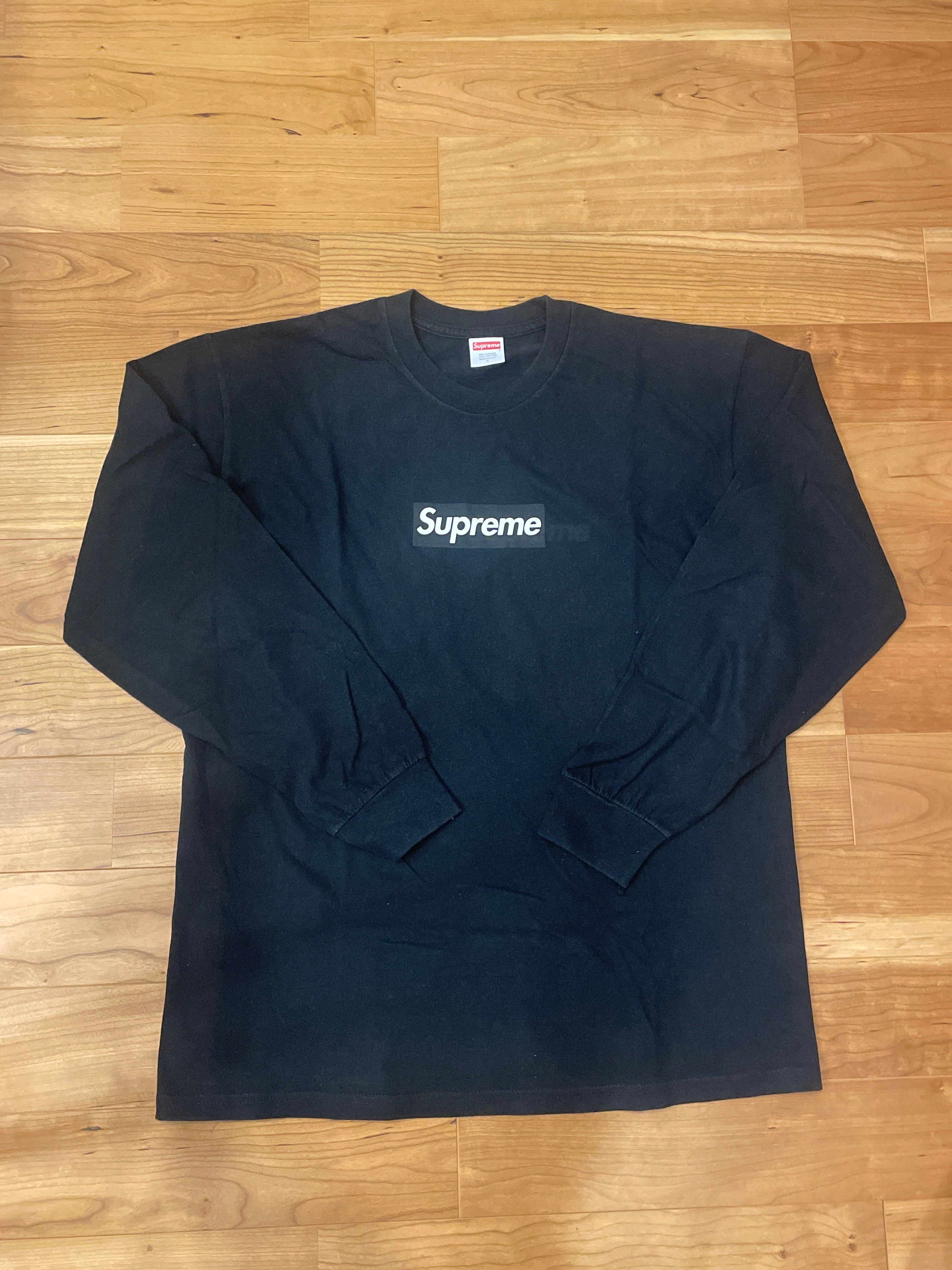 Supreme Box Logo L/S Tee "Black"