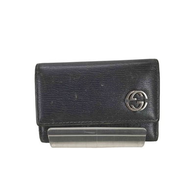 インターロッキングG レザー6連キーケース【1141813733156】