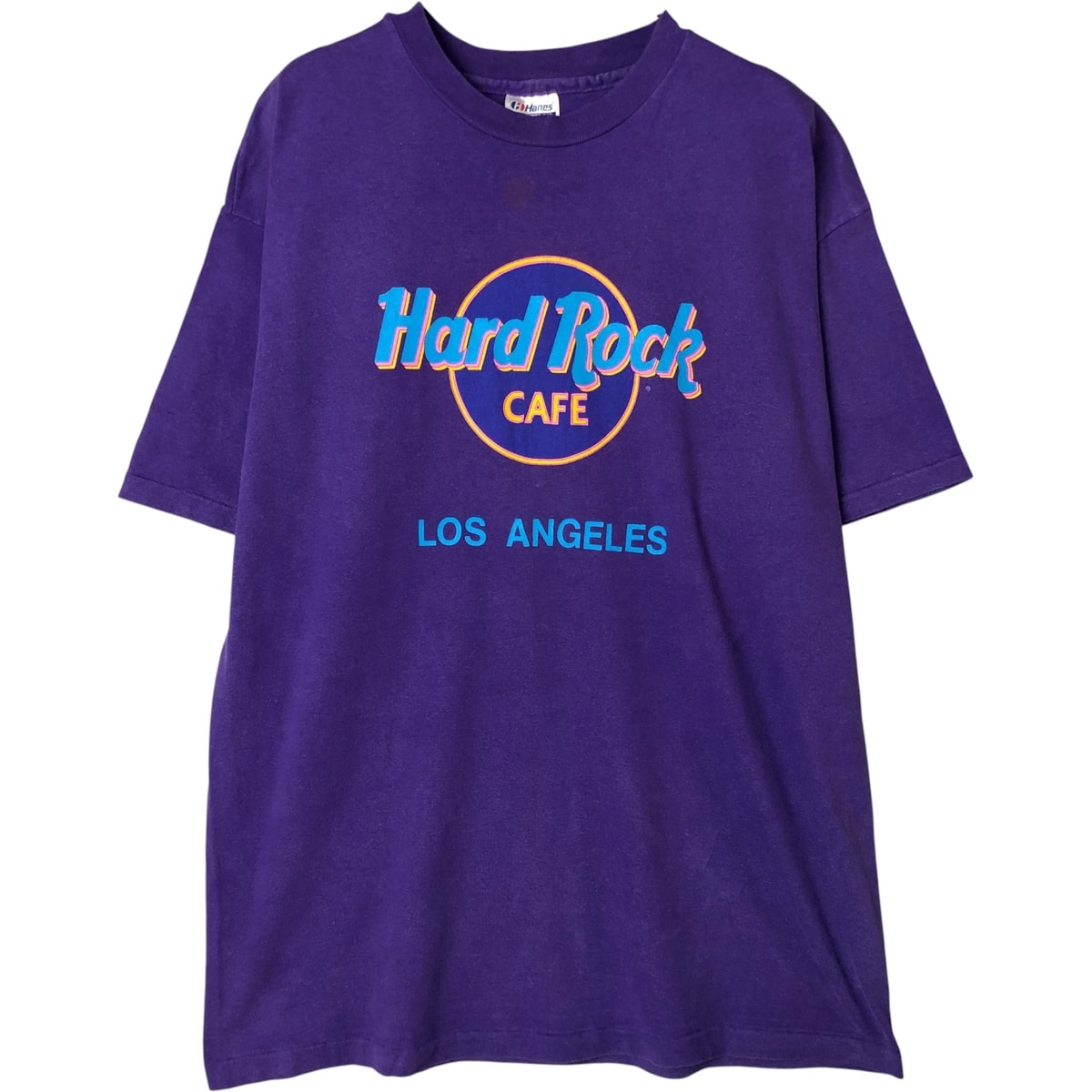 古着 80年代 Hanes HARD ROCK CAFE LOS ANGELES アドバタイジングTシャツ USA製 メンズL相当 ヴィンテージ/eaa585590