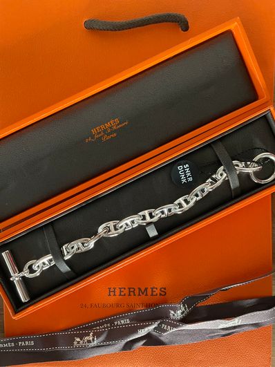Hermes Chaine D'ancre GM Bracelet "Silver"