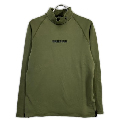ブリーフィング BRG253M50 カーキ MS WARM LS HIGHNECK M