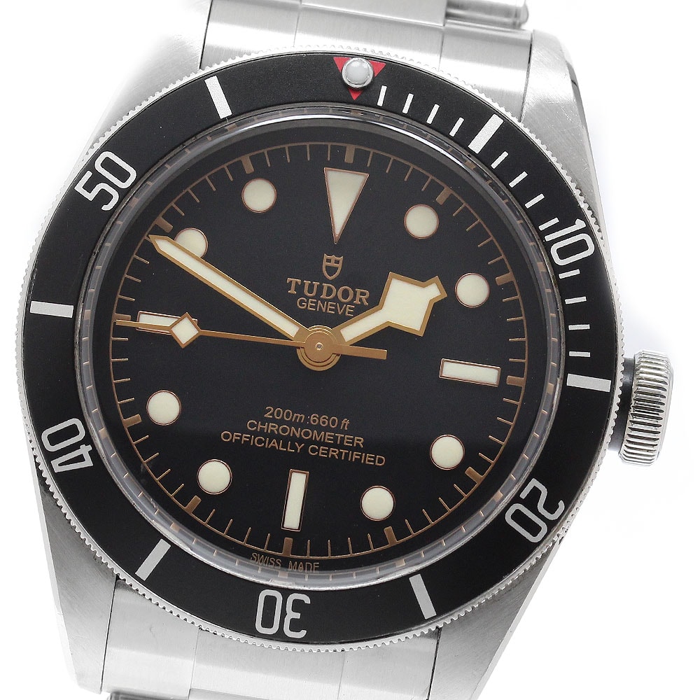 チュードル ヘリテージ ブラックベイ  79230B メンズ 【中古】
