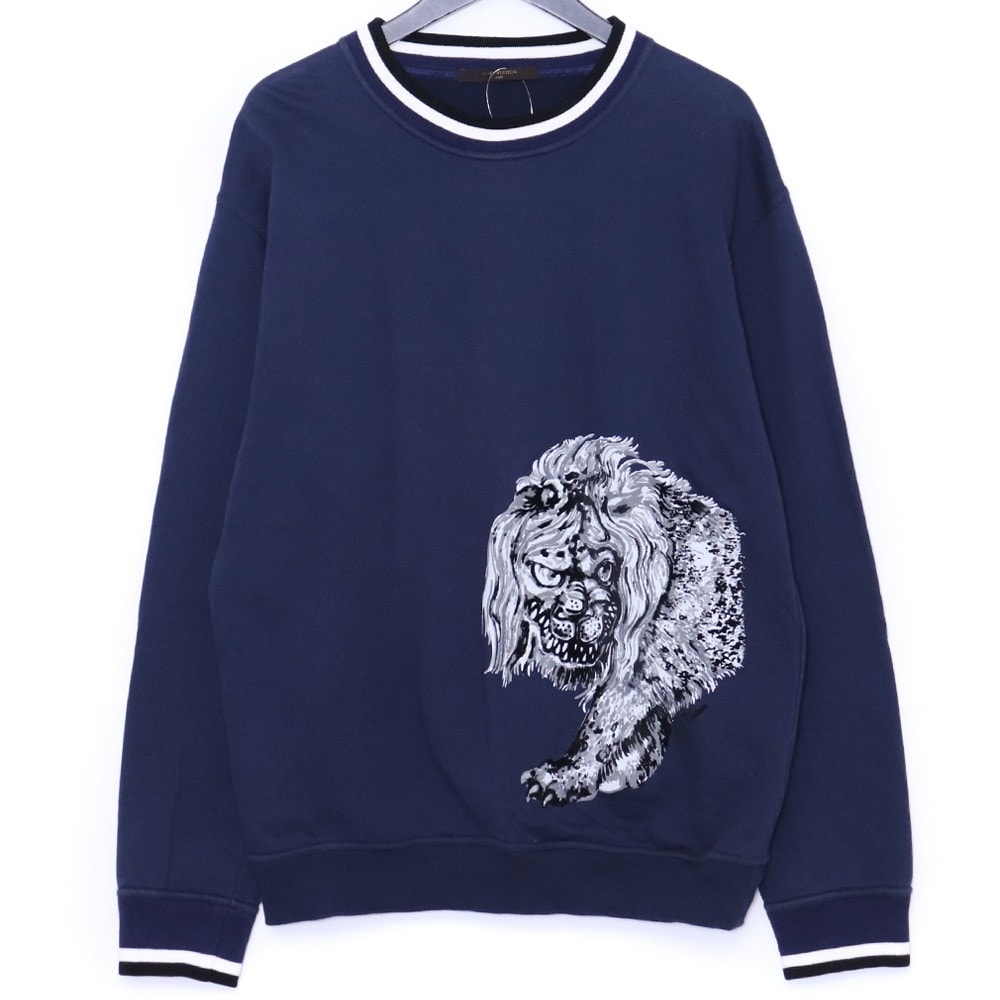 LOUIS VUITTON × CHAPMAN BROTHERS アニマルプリント スウェット トレーナー