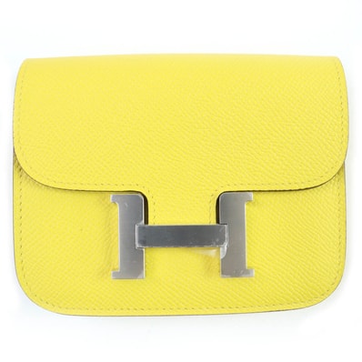 未使用品 エルメス
二つ折り財布 コンスタンススリム レディース