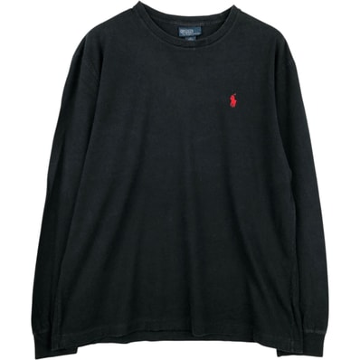 古着 ラルフローレン Ralph Lauren POLO by Ralph Lauren ロングTシャツ ロンT メンズM相当/eaa638026