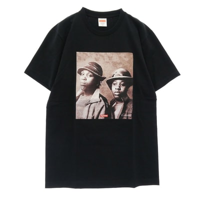 Supreme シュプリーム Tシャツ 13SS × Wackies Love Joys Tee 【フェイクバスターズ鑑定済】ワッキーズ フォト プリント 半袖 Tシャツ カットソー ブラック系 M【美品】【中古】