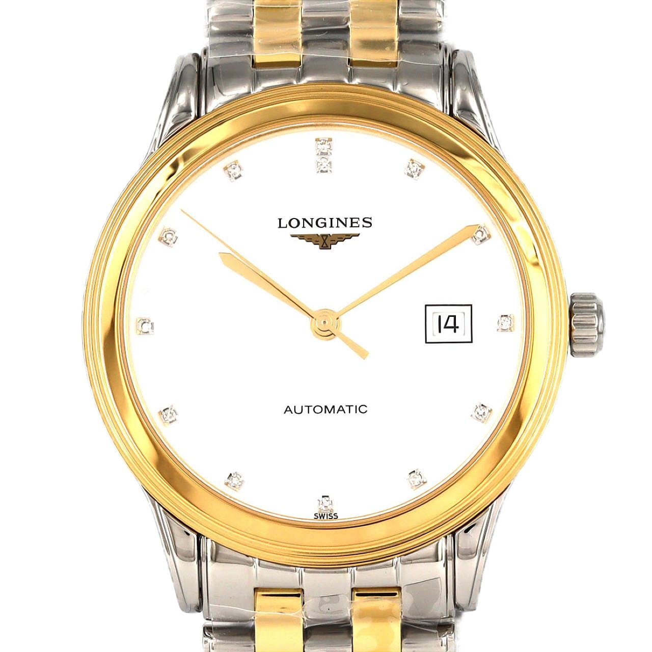 【新品】ロンジン フラッグシップ コンビ 13P L4.984.3.27.7 SSxGP 自動巻