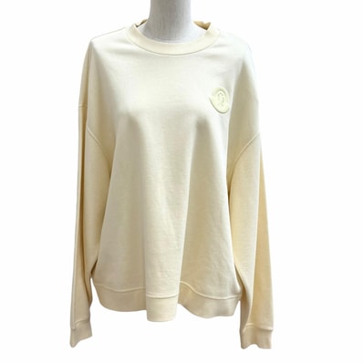 未使用品 モンクレール スウェット CREWNECK アイボリー レディース M