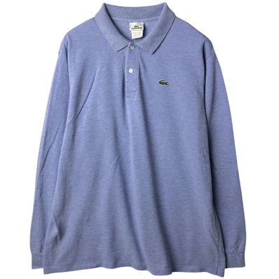 古着 ラコステ LACOSTE フランス企画 長袖 ポロシャツ フランス製 7 メンズL相当/eaa631930