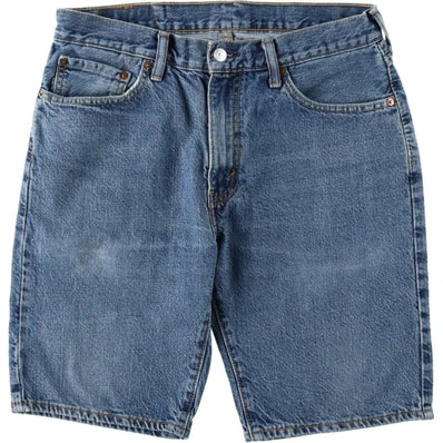 古着 リーバイス Levi's デニムショーツ ハーフパンツ ジョーツ メンズw33相当/eaa644156