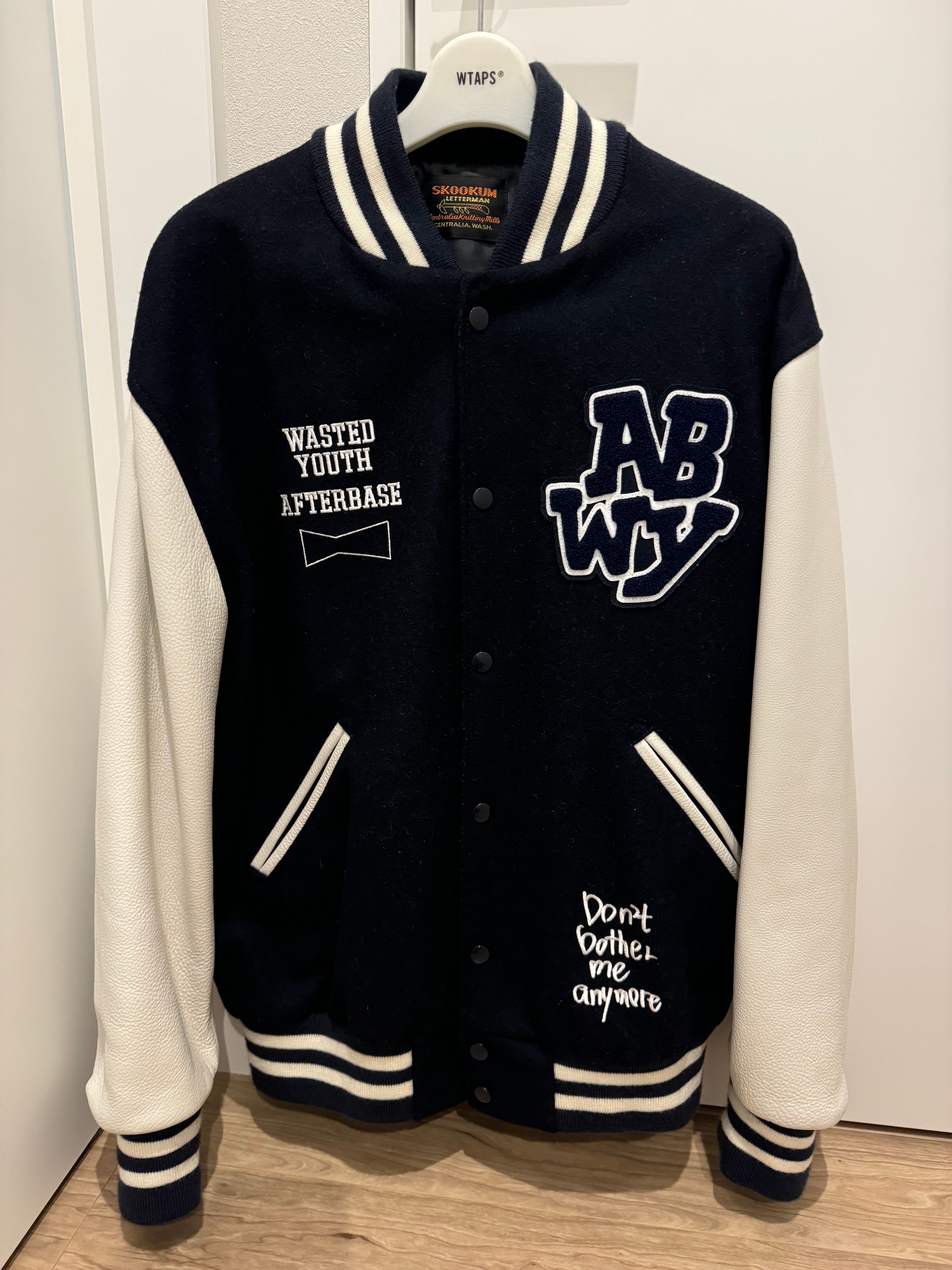 Wasted Youth Afterbase VARSITY JACKET "Navy" / VERDY