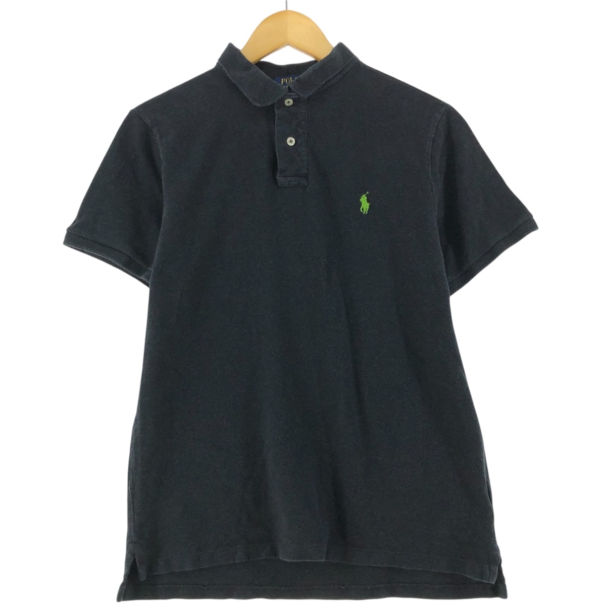 古着 ラルフローレン Ralph Lauren POLO RALPH LAUREN CUSTOM FIT 半袖 ポロシャツ メンズL相当/eaa531729