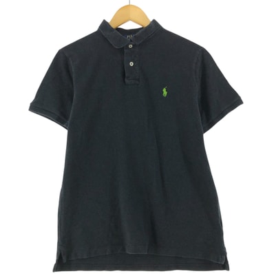 古着 ラルフローレン Ralph Lauren POLO RALPH LAUREN CUSTOM FIT 半袖 ポロシャツ メンズL相当/eaa531729