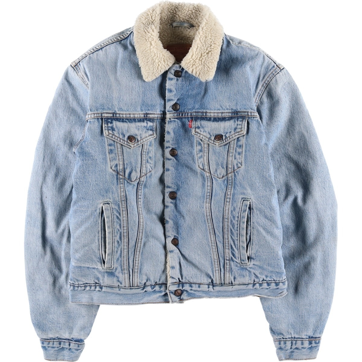 古着 90年代 リーバイス Levi's 71500-0414 デニムボアジャケット メンズM相当 ヴィンテージ/eaa617700