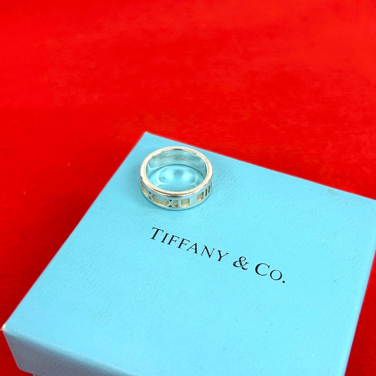 TIFFANY&Co. ティファニー アトラス リング シルバー925 リング・指輪 12号 シルバー
 74946