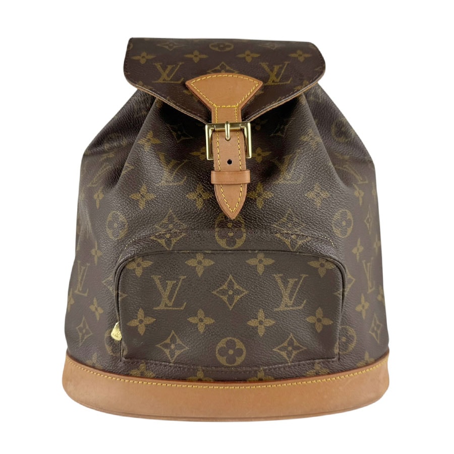 ルイ ヴィトン LOUIS VUITTON リュック モノグラム モンスリMM モノグラムキャンバス ブラウン ユニセックス M51136【中古】 z9620