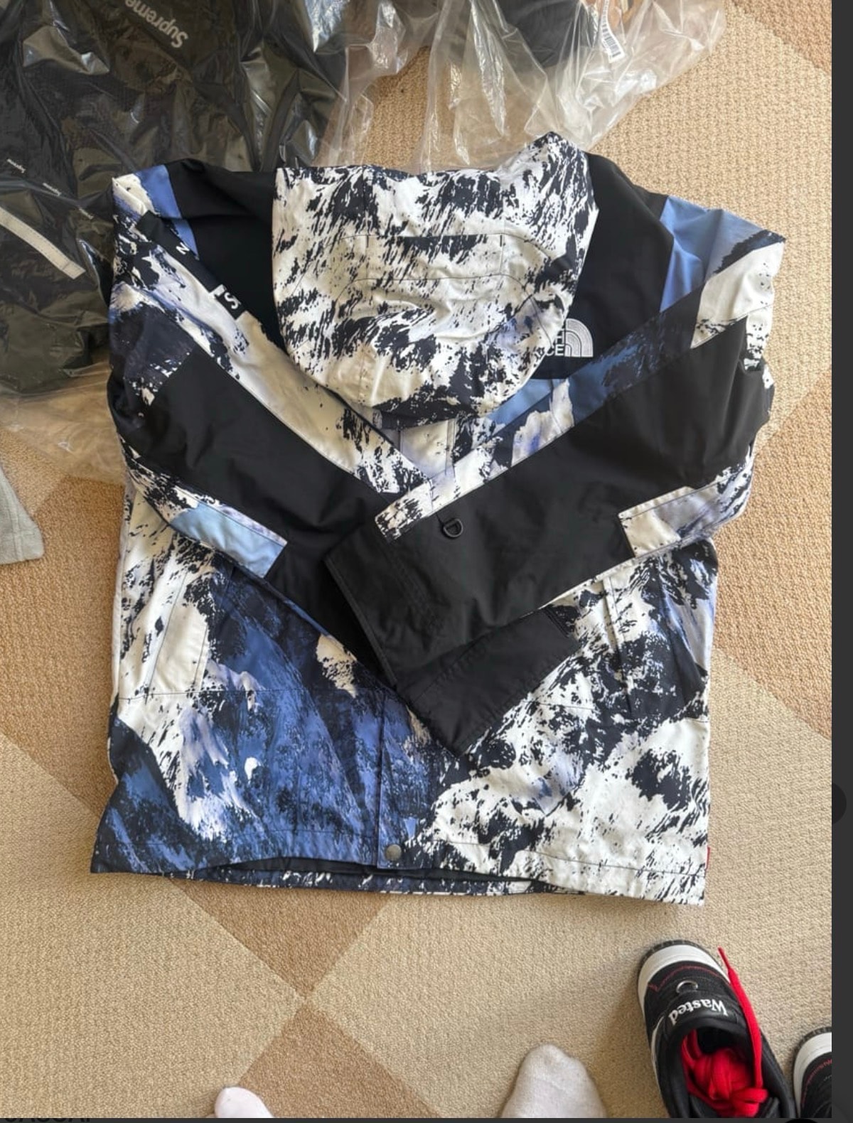 Supreme x The North Face Mountain Parka "Blue"