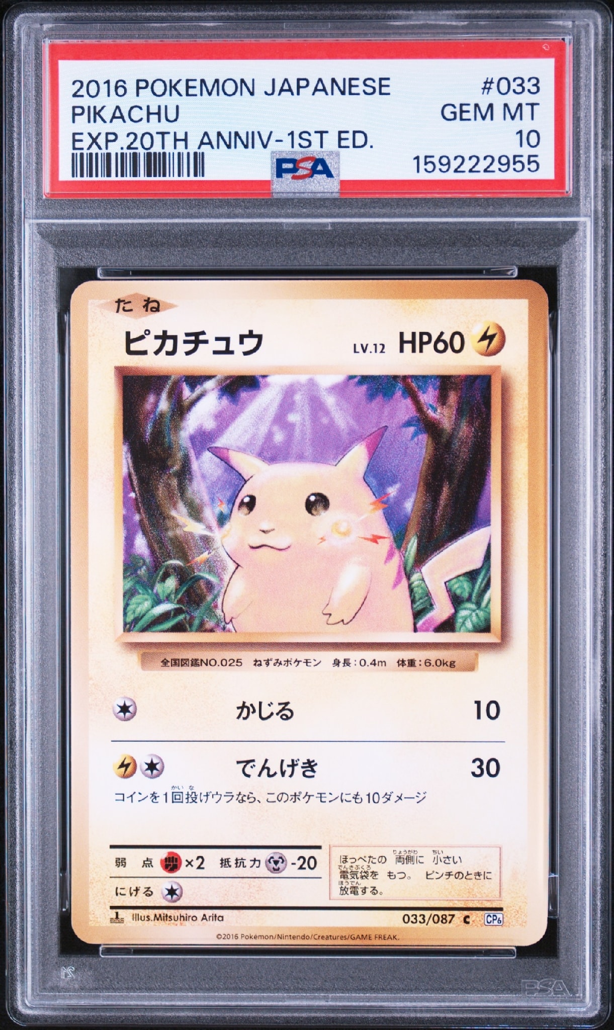 ピカチュウ C :1ED [CP6 033/087](コンセプトパック
