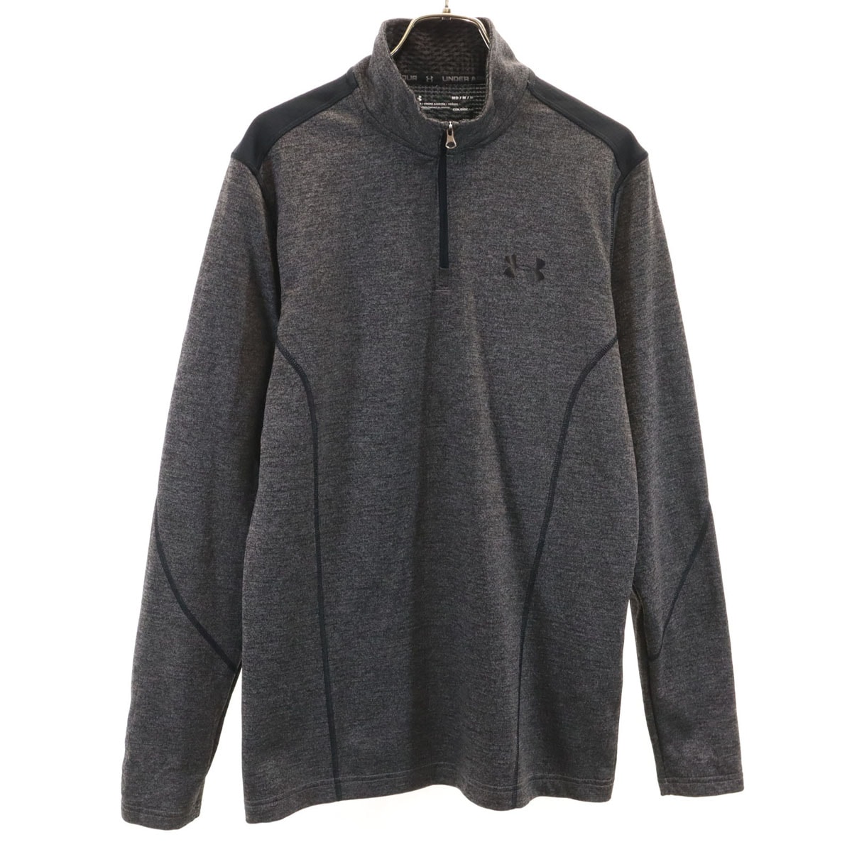 UNDER ARMOUR アンダーアーマー トレーニング 長袖 ウェア MD チャコールグレー