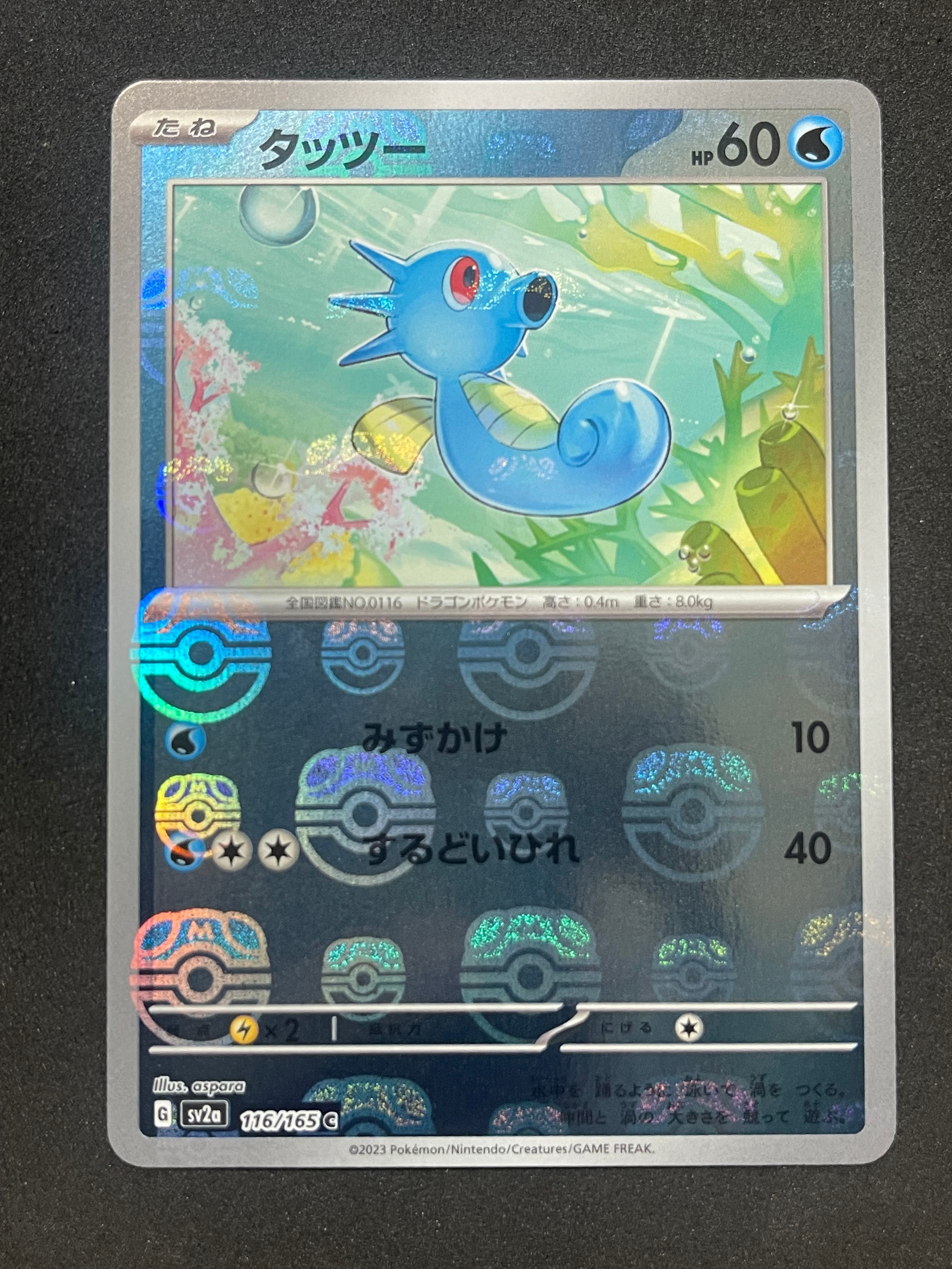 タッツー C: マスターボールミラー[SV2a 116/165](強化拡張パック「ポケモンカード151」)