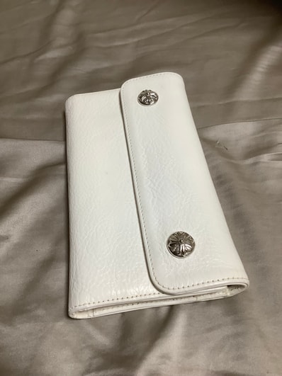 Chrome Hearts Wave Wallet "White"