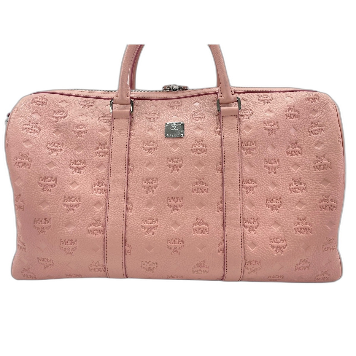 エム・シー・エム MCM ウィークエンドバッグ ボストンバッグ レザー【中古】