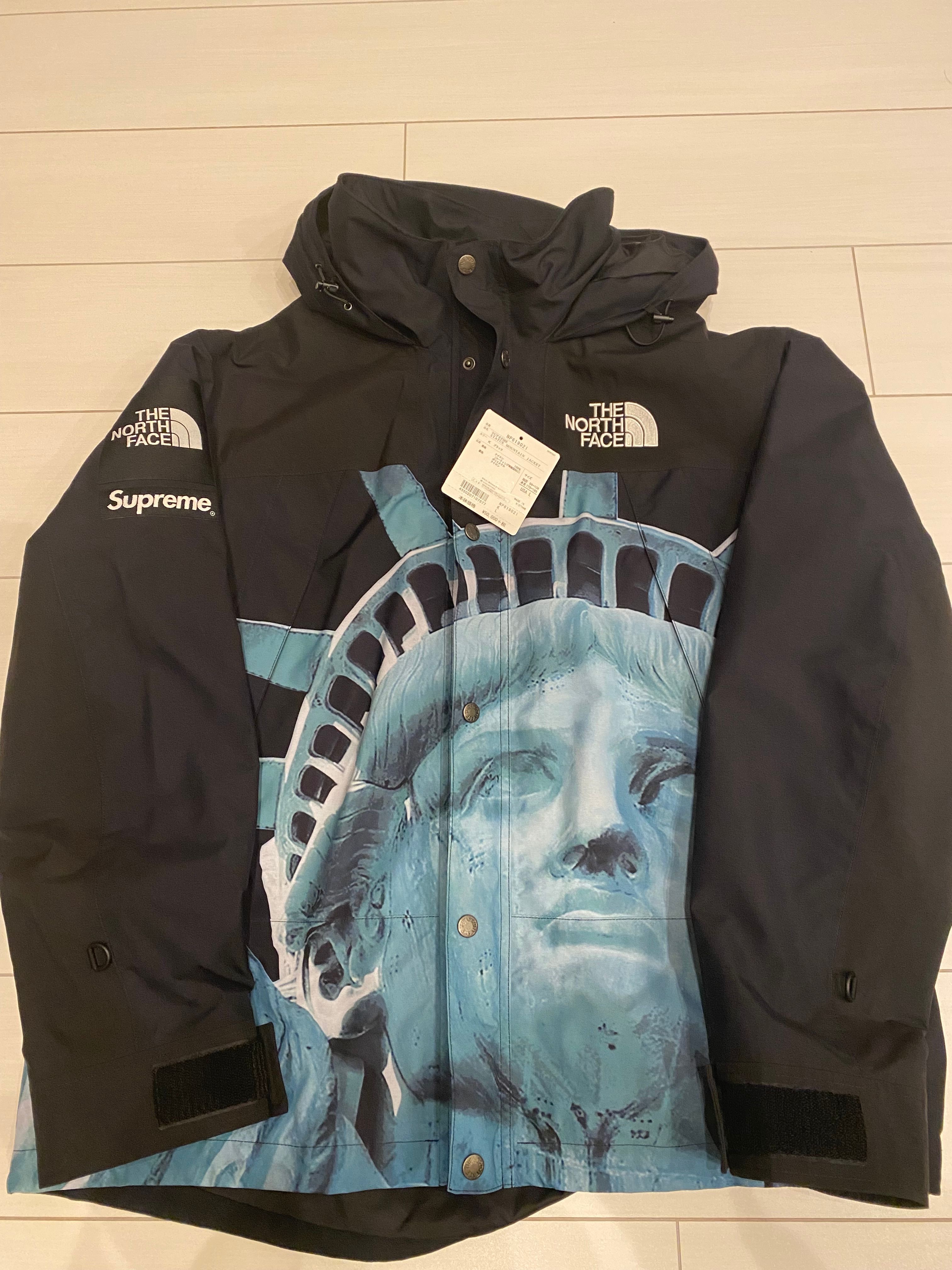 Supreme x The North Face Statue of Liberty Mountain Jacket "Black"