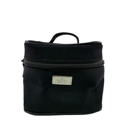 グッチ GUCCI ポーチ ナイロン 0950 バニティ 小物入れ ミニバッグ ブラック
