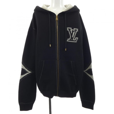 ルイヴィトン LOUIS VUITTON グラフィックインターシャジップコットンフーディ HRN89WAUR パーカー