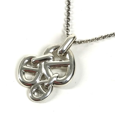 エルメス HERMES シェーヌダンクル PM アンシェネ ネックレス アクセサリー ジュエリー チェーン ネックレス AG925 シルバー